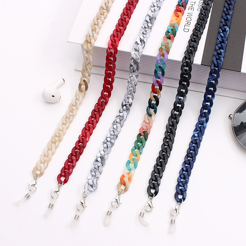 Mask Chain Holder - Kacamata Akrilik Rantai Mode Leher Rantai