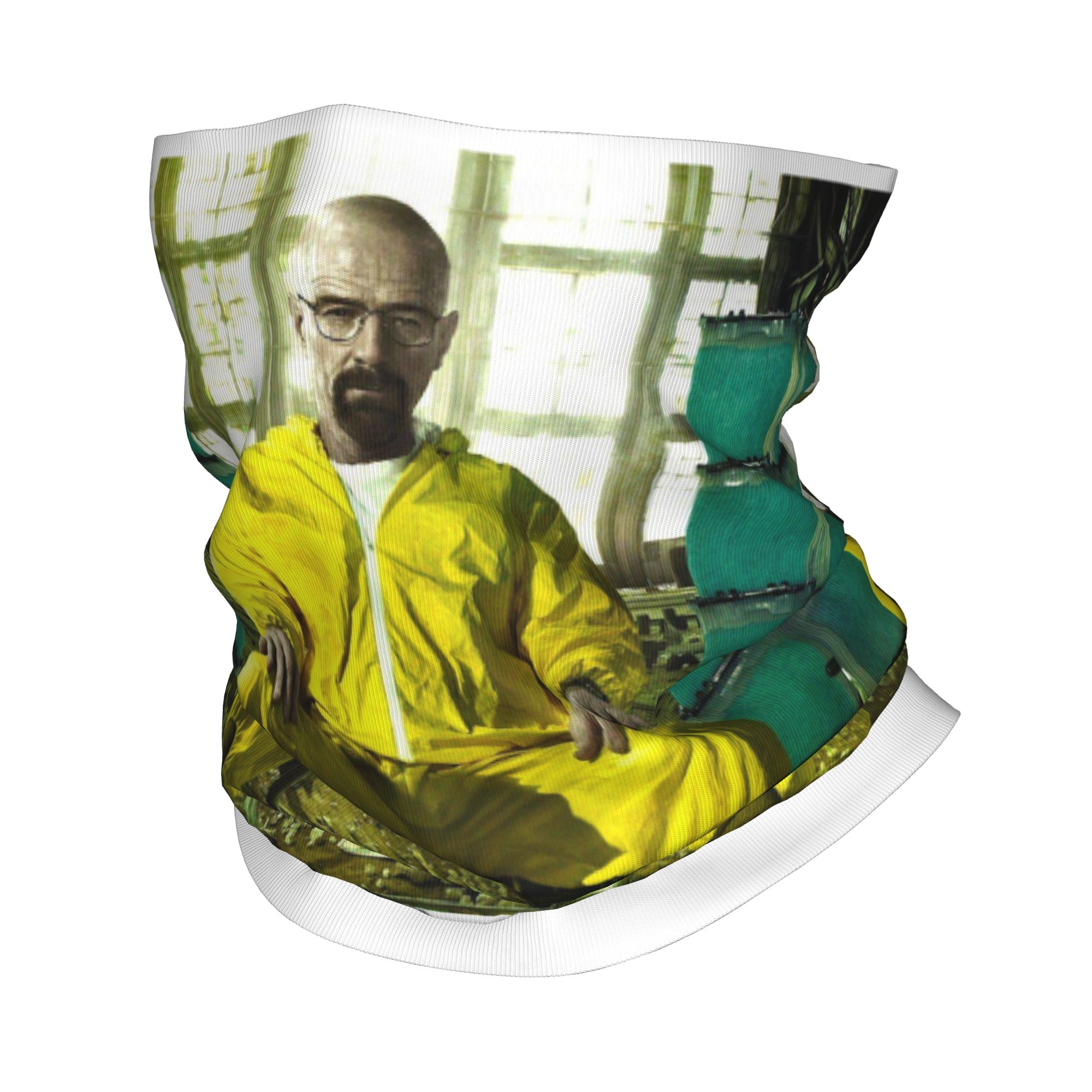 Neck Gaiter Face Cover - Bandana Leher Walter White Breaking Bad