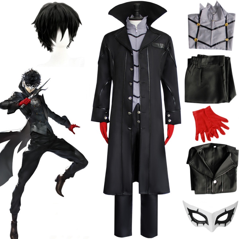 Anime Persona 5 permainan Cosp - Black Face Mask Pack ulasan dan harga