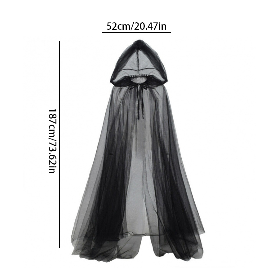2pcs Set Jubah Kerudung Hitam  - Black Face Mask Pack ulasan dan harga