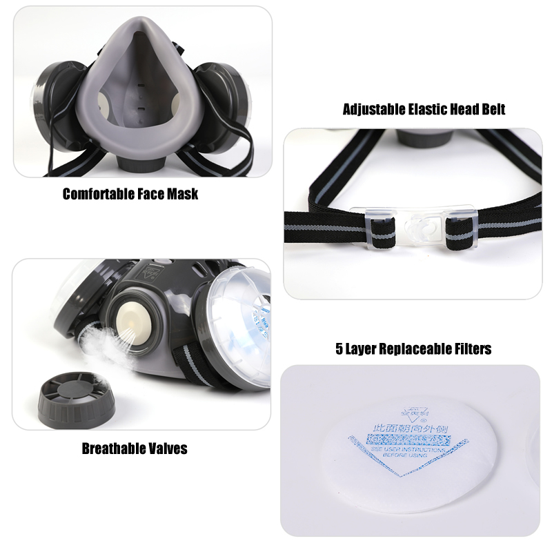 Masker Anti Debu Baru Respirat - Anti Pollution Mask ulasan dan harga