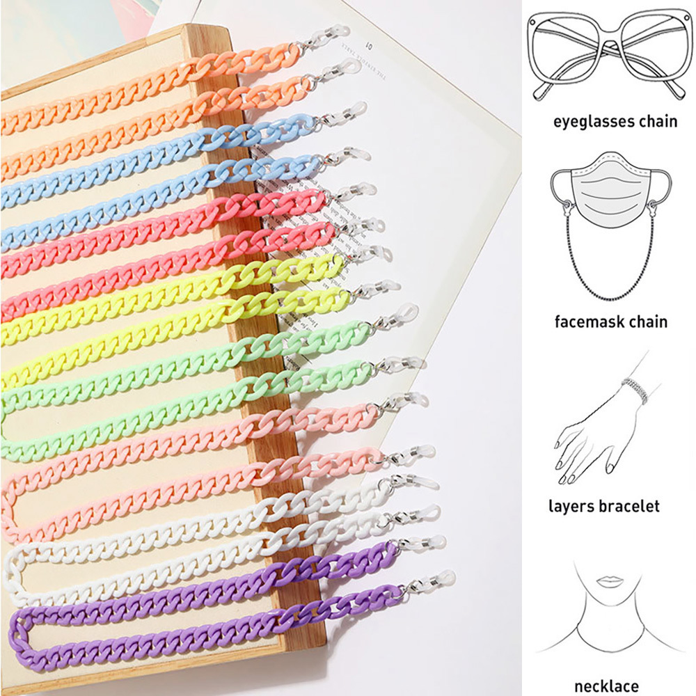2023 Resin Retro Anti-selip Ka - Mask Chain Holder ulasan dan harga