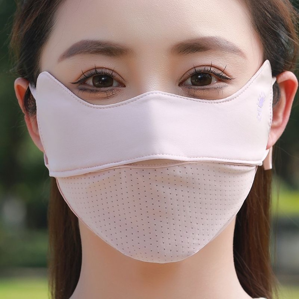 Masker Sutra Es Bernapas Baru, - Cloth Face Mask Washable ulasan dan harga