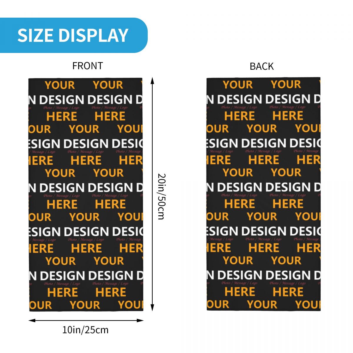 Sesuaikan Desain Anda Di Sini  - Neck Gaiter Face Cover ulasan dan harga