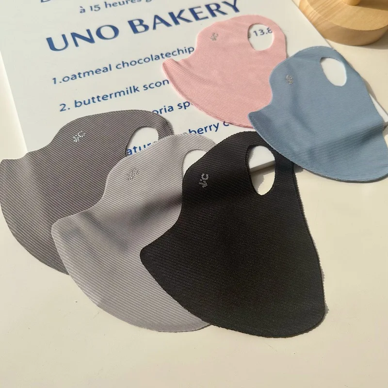 Masker Sutra Es Berulir 5 Warn - Cloth Face Mask Washable ulasan dan harga
