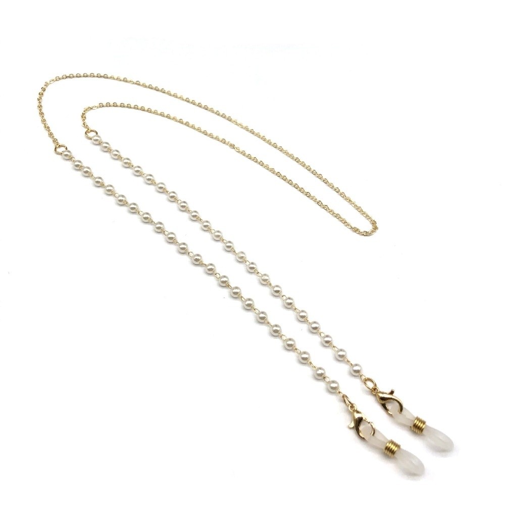 Tempat Kacamata Manik-manik Bu - Mask Chain Holder ulasan dan harga