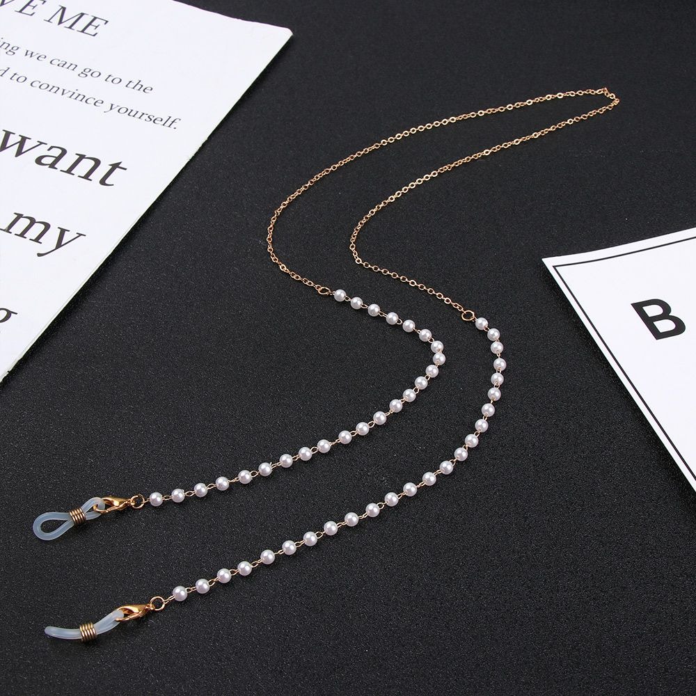 Tempat Kacamata Manik-manik Bu - Mask Chain Holder ulasan dan harga