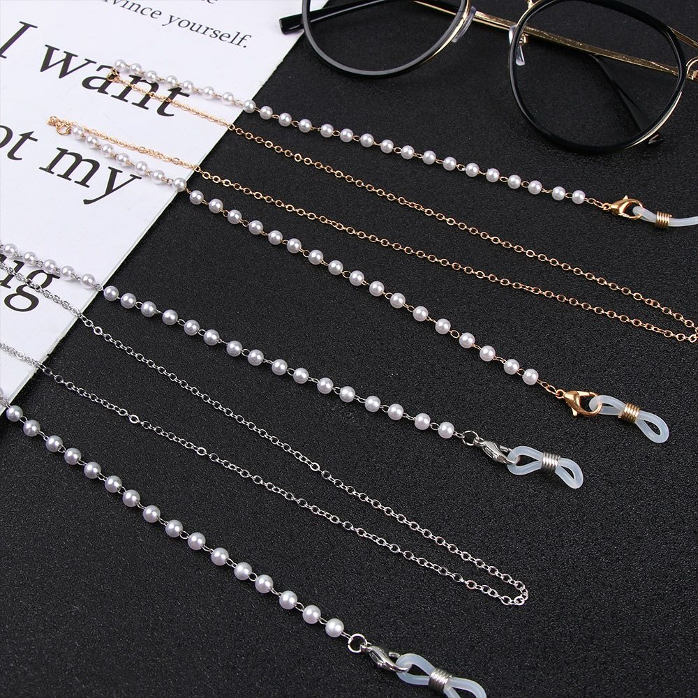 Tempat Kacamata Manik-manik Bu - Mask Chain Holder ulasan dan harga