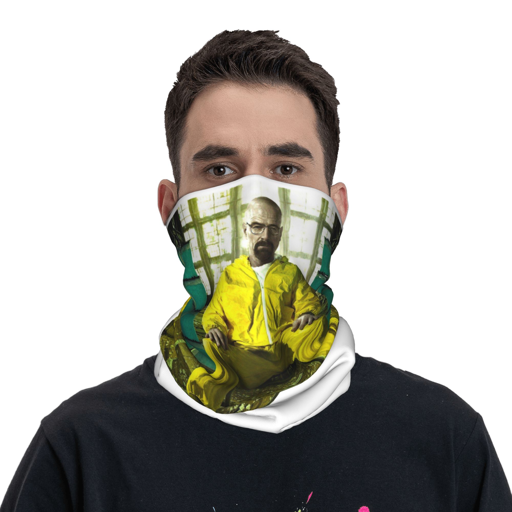 Bandana Leher Walter White Bre - Neck Gaiter Face Cover ulasan dan harga