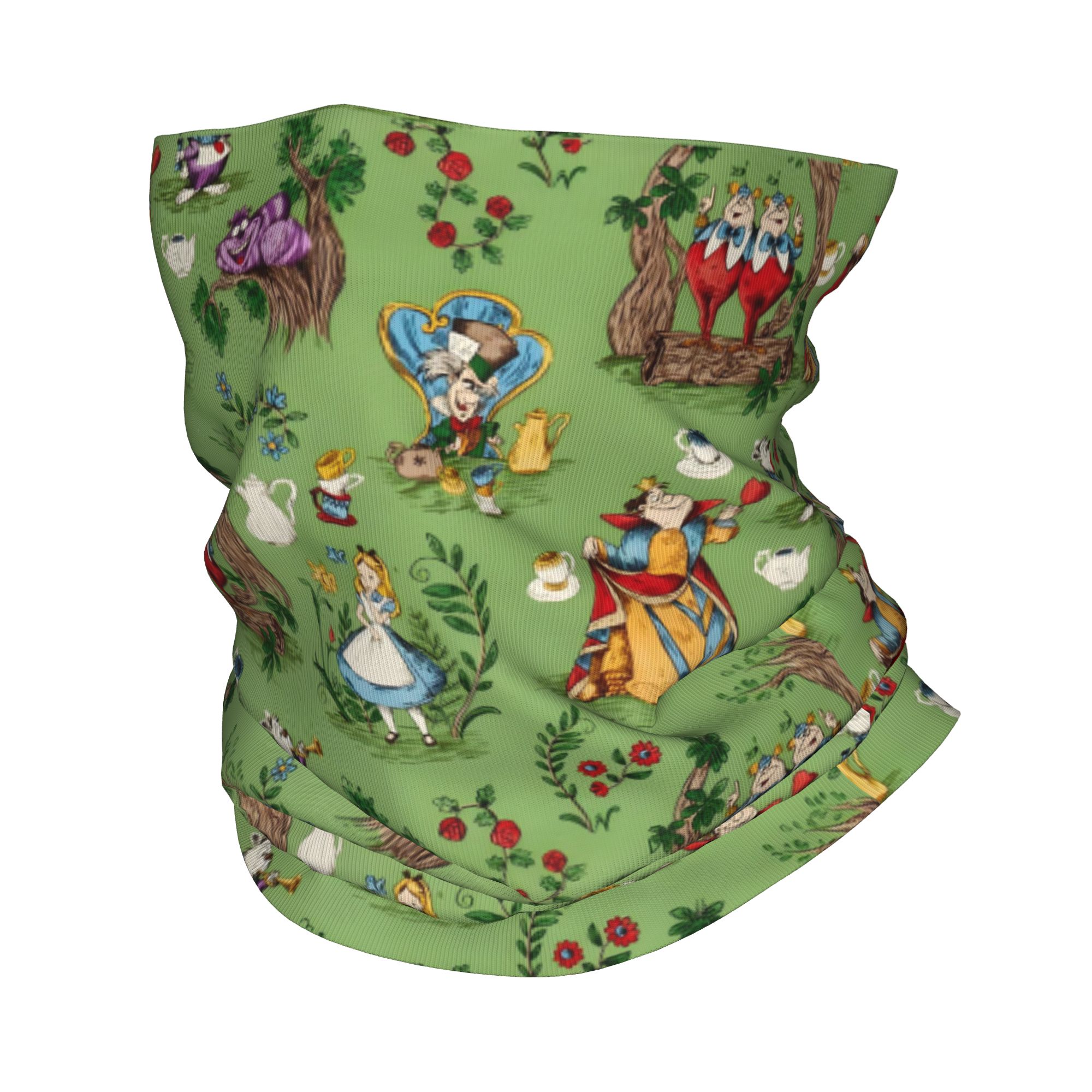 Bandana A-Alice in W-Wonderlan - Neck Gaiter Face Cover ulasan dan harga