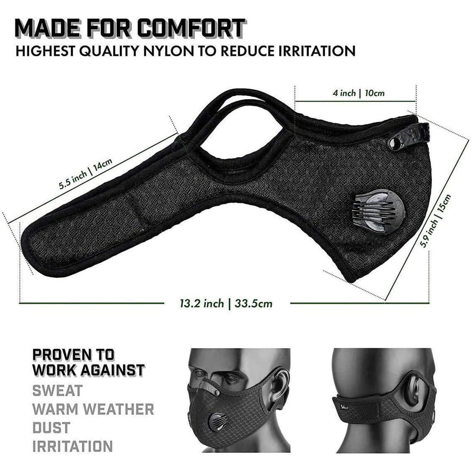 Masker Berkendara Tahan Angin  - Anti Pollution Mask ulasan dan harga