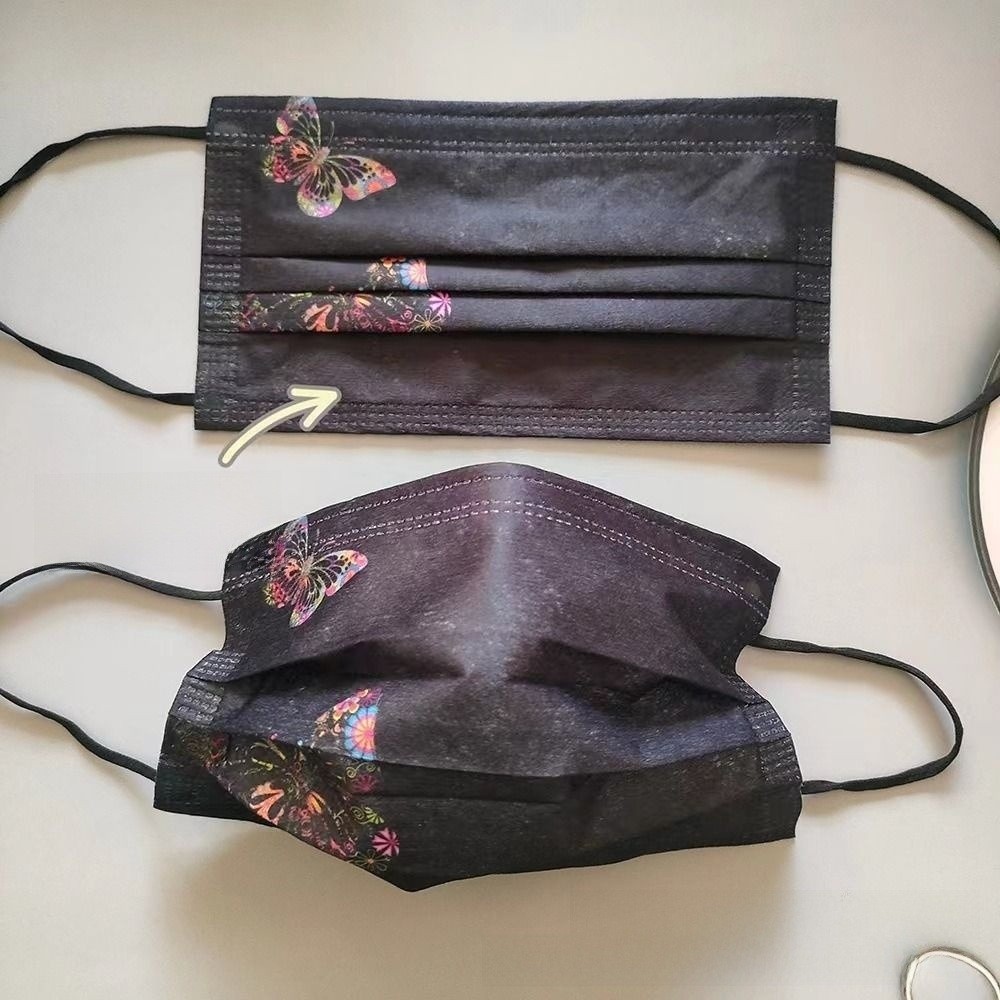 10 Buah Masker Wajah Sekali Pa - Cloth Face Mask Washable ulasan dan harga